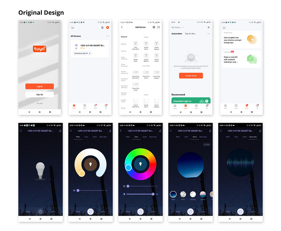 Smart Bulb App Darren Yao